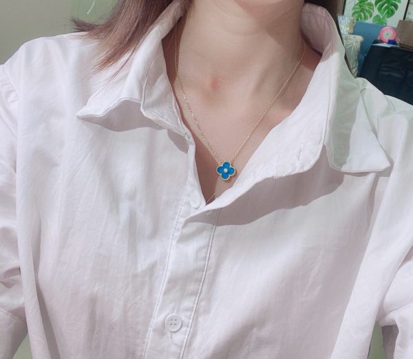 18K Vintage Alhambra Agent Clover Necklace - 图片 3