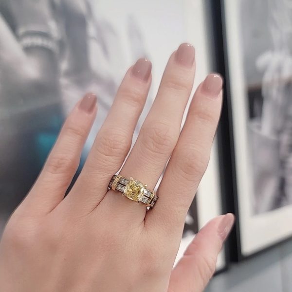 18K T Schlumberger Stone Ring - 图片 8