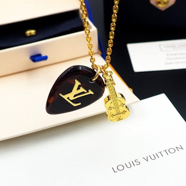 18K Louis Picks Pendant Necklace - 图片 10
