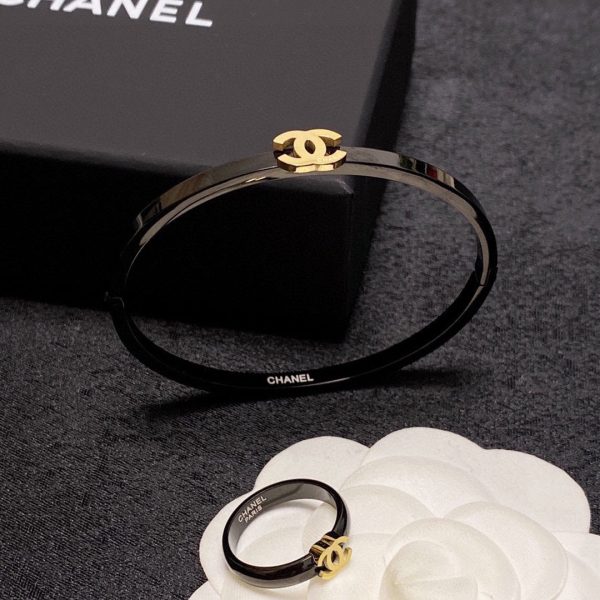 18K CC Black Ring - 图片 3