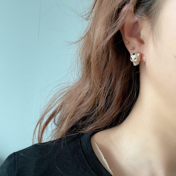 18K Panthère Earrings - 图片 5