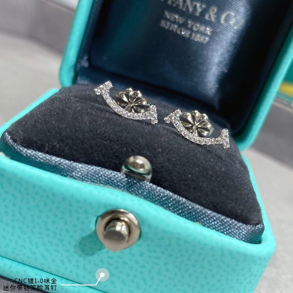 18K T Smile Diamonds Earrings - 图片 10