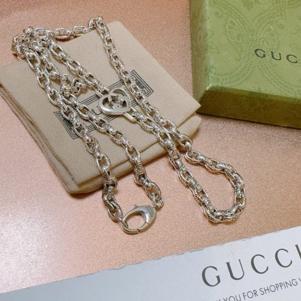 18K Double G Classic Chain Necklace - 图片 9