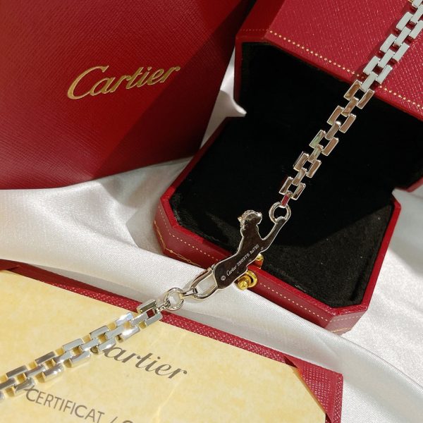 18K Panthère De Diamonds Chain Necklace - 图片 5