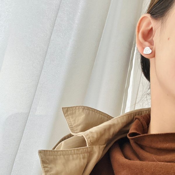 18K Return to Tiffany Heart Tag Stud Earrings - 图片 2