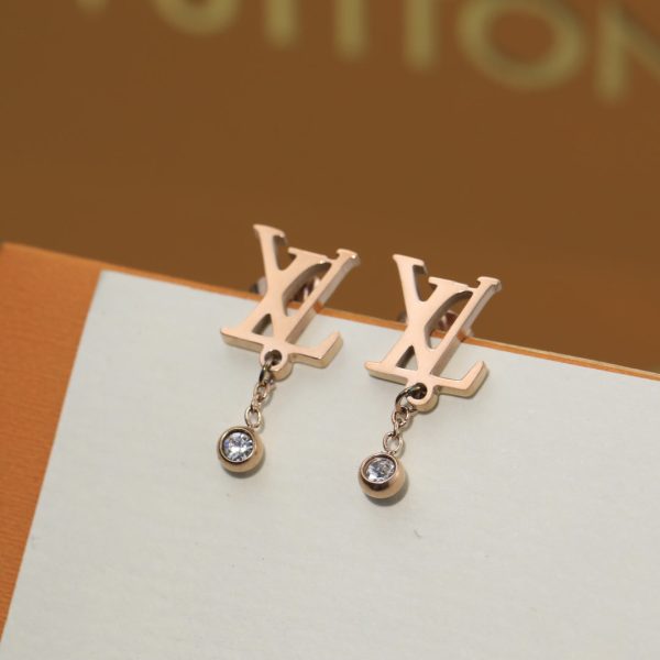 18K Louis Diamond Earrings - 图片 6