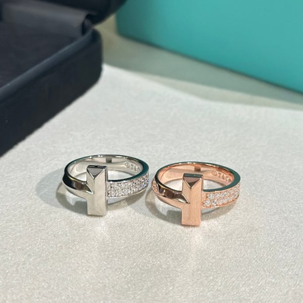 18K T T1 Diamonds Ring - 图片 10