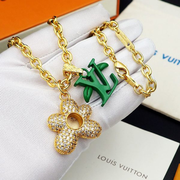 18K Louis Blooming Pendant Necklace - 图片 8