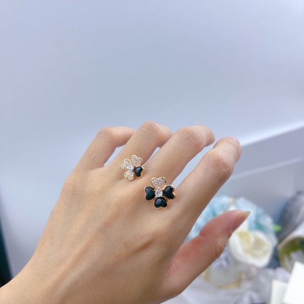 18K Cosmos Between the Finger Diamond Ring - 图片 5