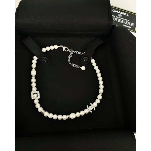 18K CC Pearl Necklace - 图片 4