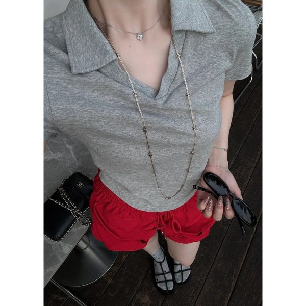 18K CC 24B Flowers Long Necklace - 图片 10