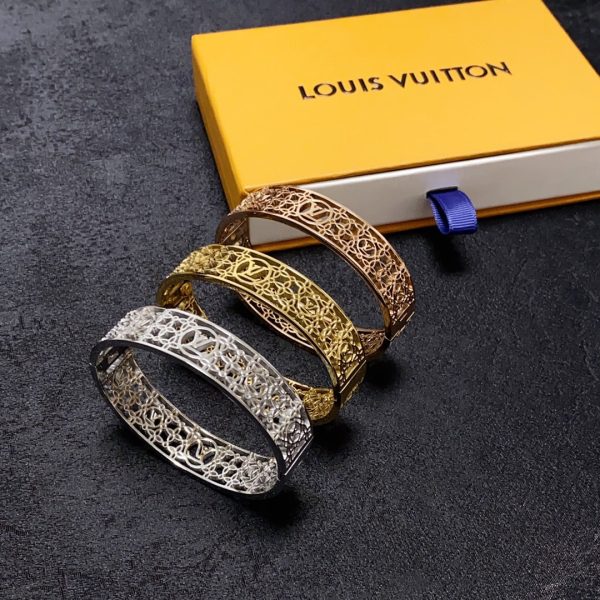 18K Louis Hollow Bracelet - 图片 9