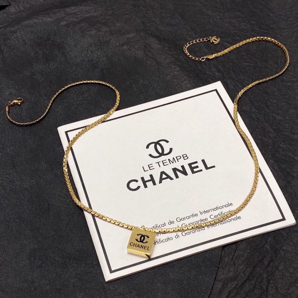 18K CC Pendant Necklace - 图片 9