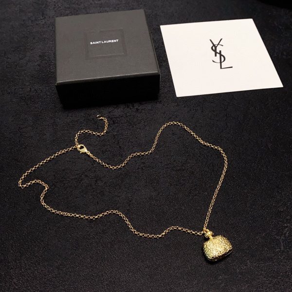 18K Saint Bag Pendant Necklace - 图片 8
