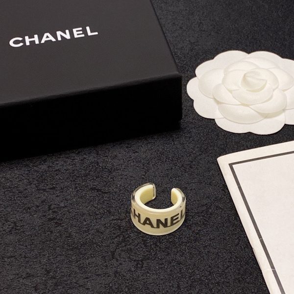 18K CC Pearl Ring - 图片 3