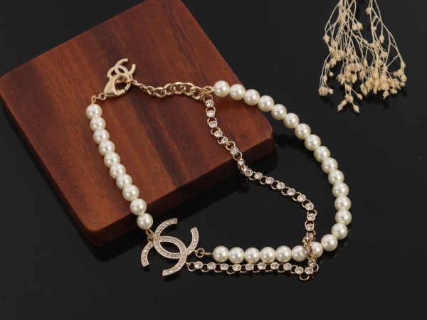 18K CC Pearls Necklace - 图片 9