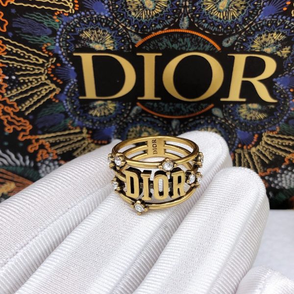 18K CD Vintage Ring - 图片 3