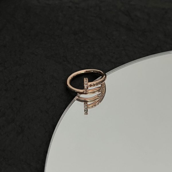 18K Juste Un Clou Diamonds Ring - 图片 5