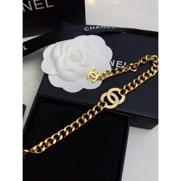 18K CC Diamond Choker Necklace - Image 4
