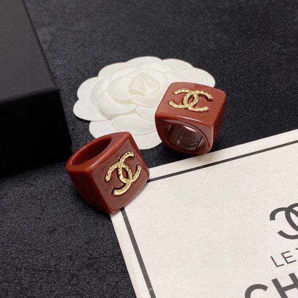 18K CC Vintage Red Ring - 图片 9