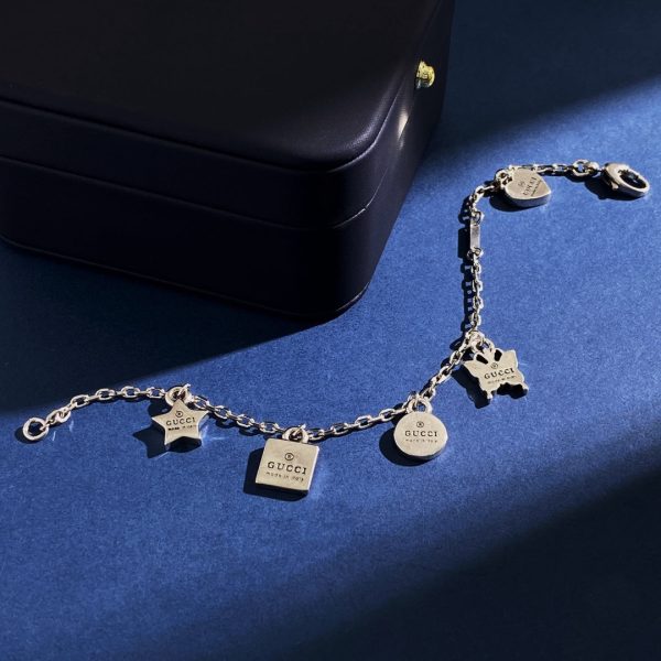 18K Double G Letter Bracelet - 图片 9