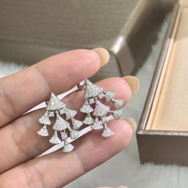18K Divas' Dream Diamonds Earrings - 图片 8