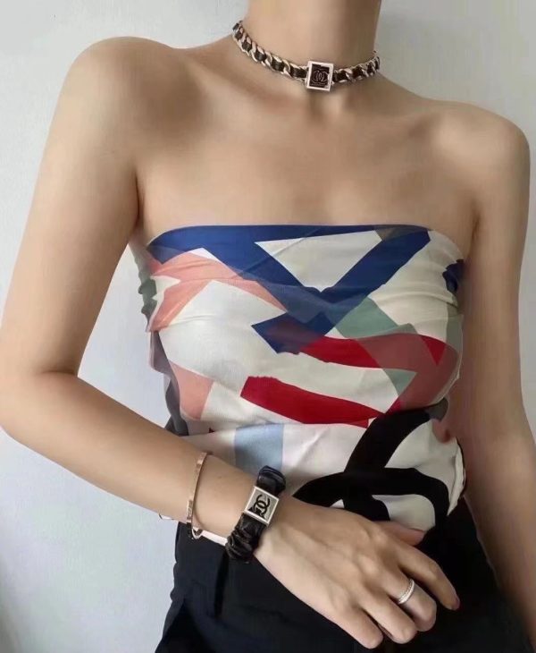 18K CC Leather Necklace - 图片 9