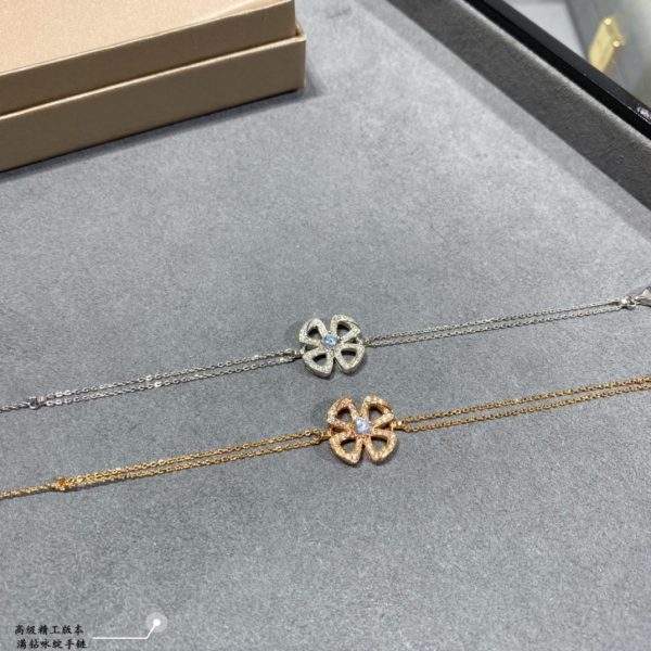 18K Fiorever Central Diamond Bracelet - 图片 10