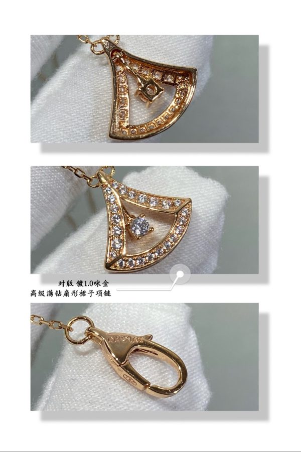 18K Divas' Dream Pavé Diamond Openwork Necklace - 图片 12