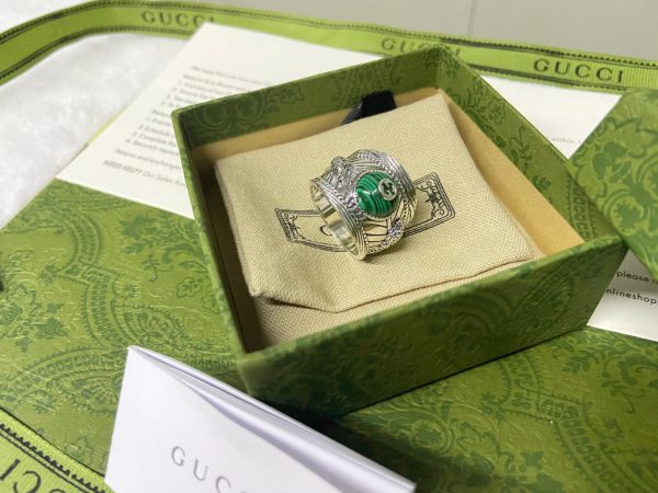 Double G Garden Snake Interlocking G Ring - 图片 6