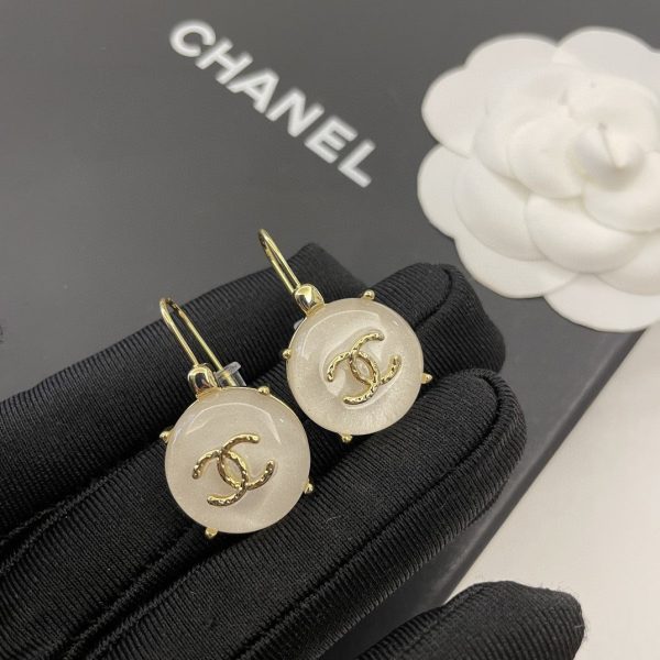 18K CC Crystals Earrings - 图片 4