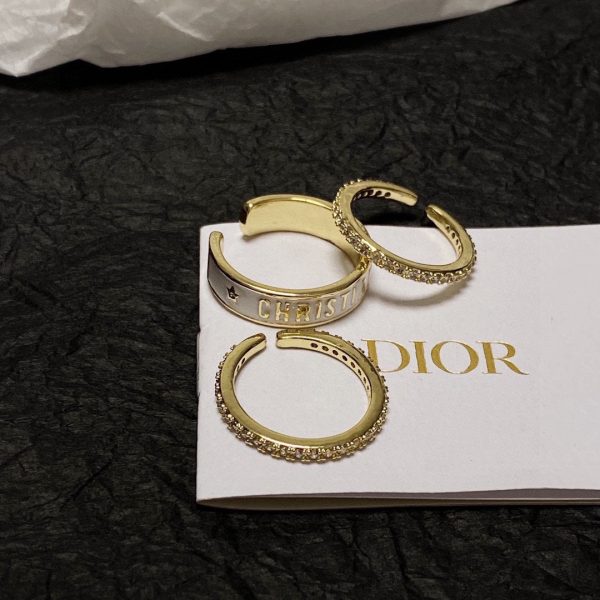 18K CD Code Ring Set - 图片 13
