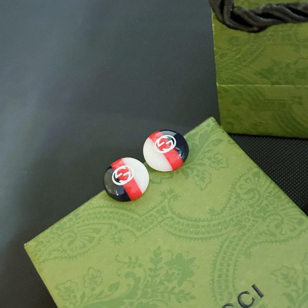 18K Double G Color Earrings - 图片 4