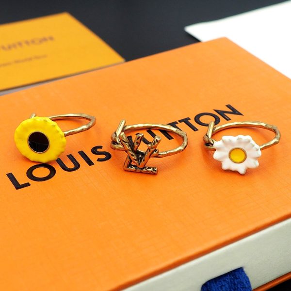 18K Louis Gardening Set of Three Rings - 图片 10