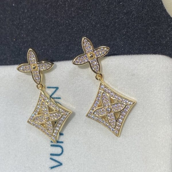 18K Louis Blossom Earrings - 图片 9