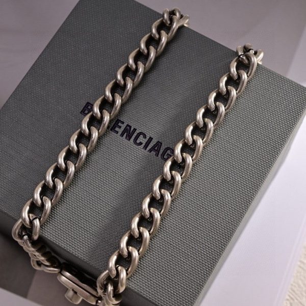 18K BB Monaco Chain Necklace - 图片 8
