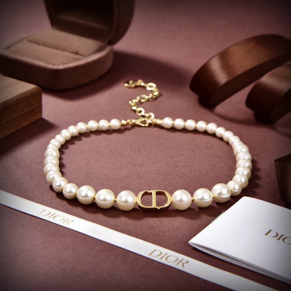 18K CD Pearls Necklace - 图片 4