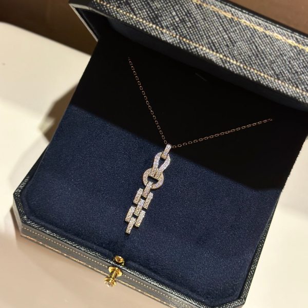 18K Agrafe Diamond Necklace - 图片 9