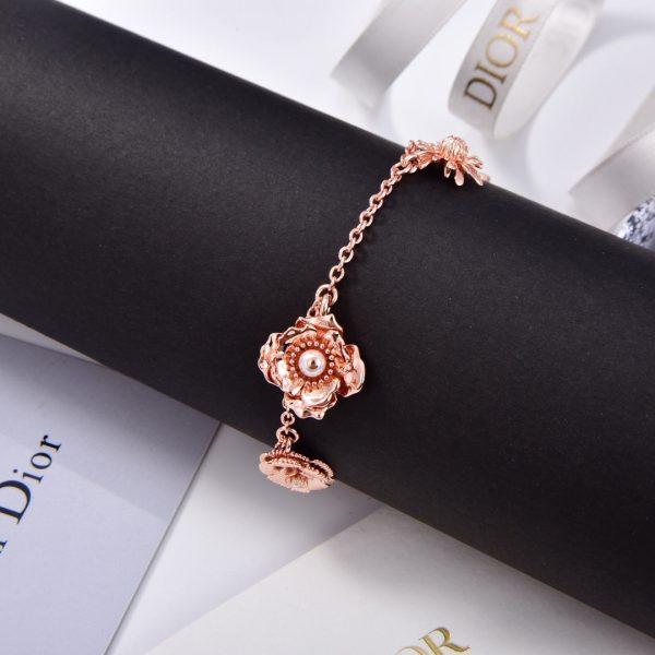 18K CD D-Millefiori Bracelet - Image 10