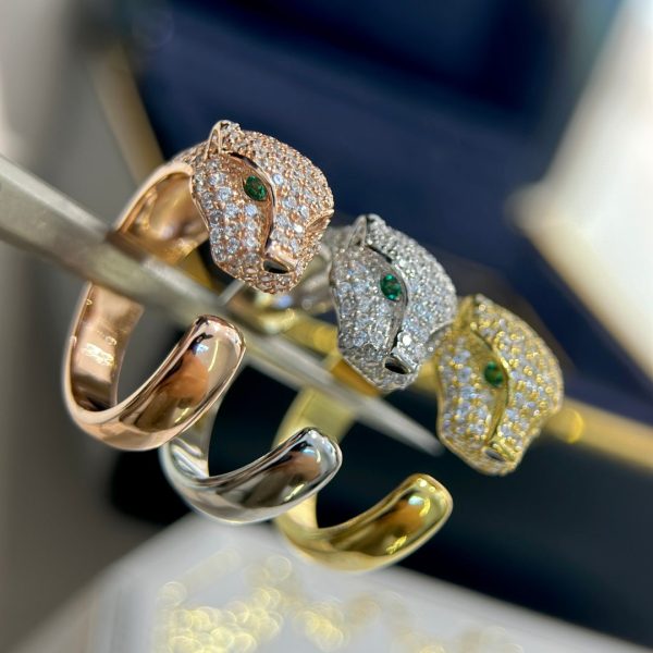 18K Panthère De Ring - 图片 7