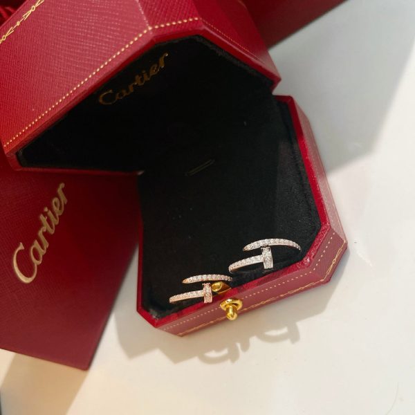 18K Juste Un Clou Diamond Ring - 图片 6