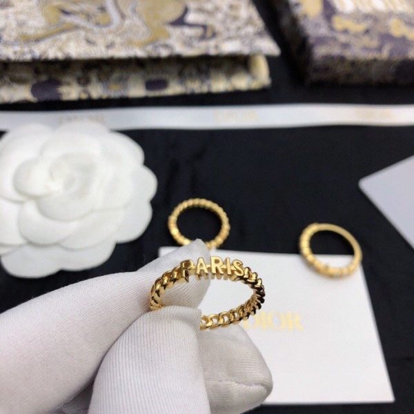 18K CD Star Set Of Three Rings - 图片 9