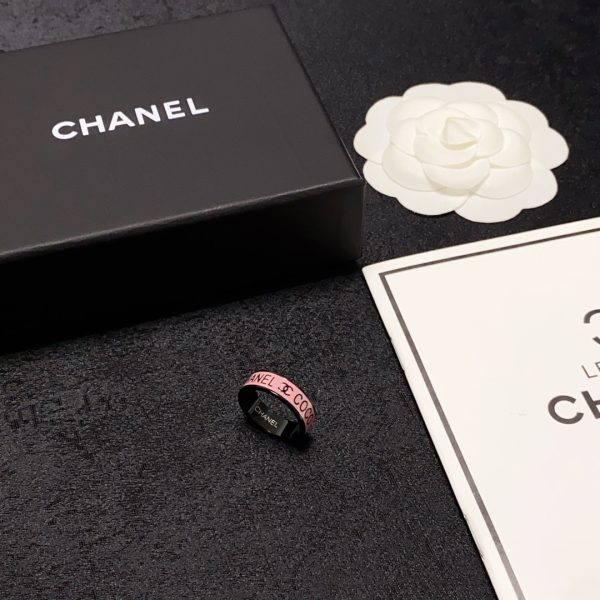 18K CC Coco Pink Ring - 图片 7