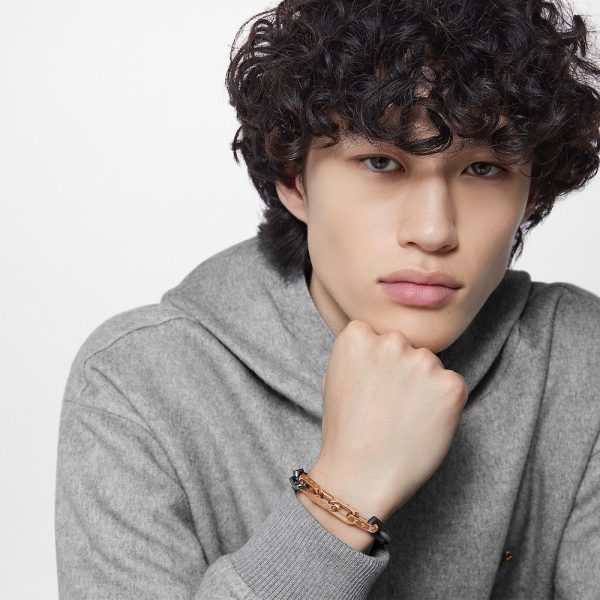 18K Louis Monogram Chain Bracelet - 图片 9