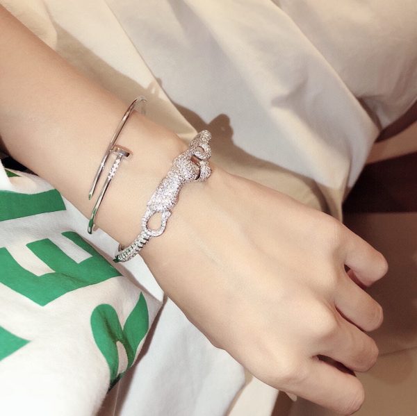 18K Panthère De Diamonds Bracelet - 图片 3