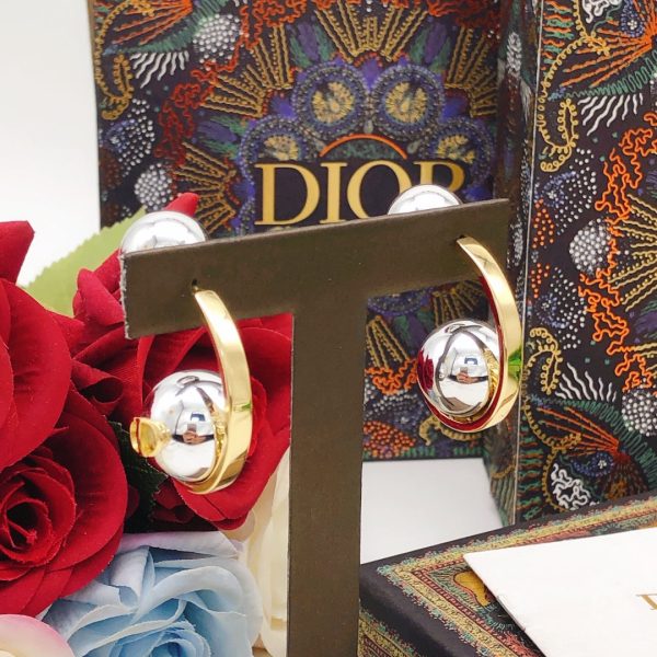 18K CD Tribales Earrings - 图片 2