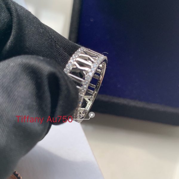 18K T Atlas Open Diamond Ring - 图片 2