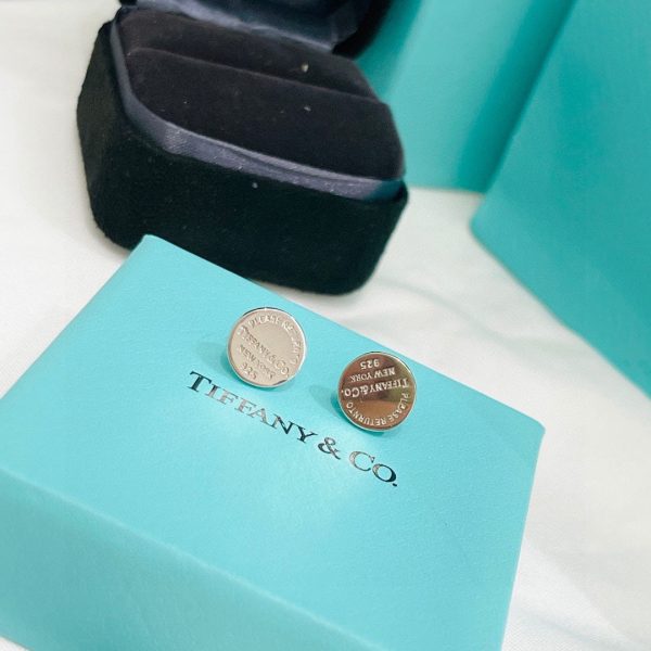 18K Return to Tiffany Circle Stud Earrings - 图片 4