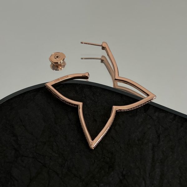 18k Louis Debuts Blossom Earrings - 图片 9