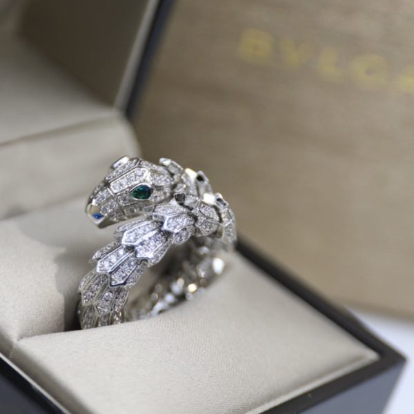 18K BV Serpenti Tubolari Ring - Image 11